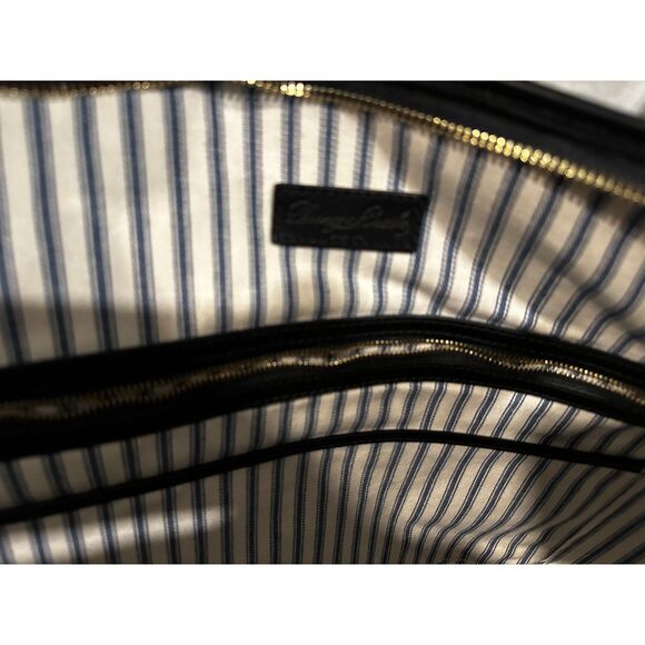 Dooney & Bourke Camden Woven Embossed Large Tote in Black NWT - Picture 4 of 6